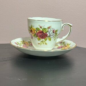Duchess Fine China Teacup and Saucer Set: Small Tea Party Decor
More avail